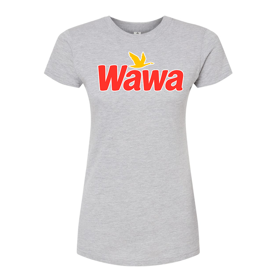 Women’s   Wawa Gas Station Round Neck T-Shirt